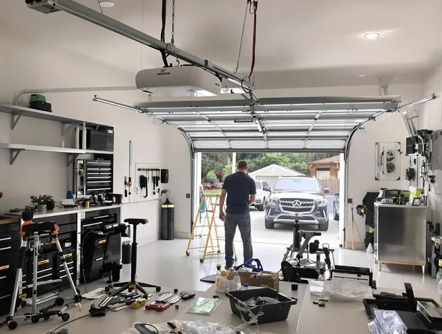 Garage door opener installation by Garden Grove Garage Door Repair in Garden Grove